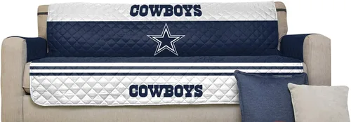 Vista 13 de Pegasus Sports NFL NFL - Protector reversible para sofá de la NFL, con correas elásticas, 75 x 110 pulgadas