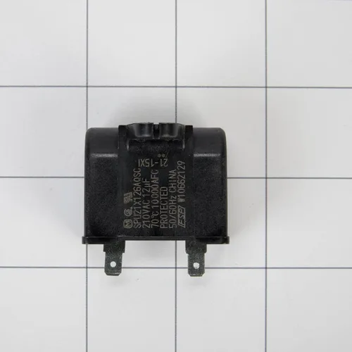 Vista 3 de Whirlpool WPW10662129 Pieza de repuesto original del condensador de funcionamiento del refrigerador, sustituye a W10662129, R0950186, 8199858 y más