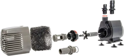 Vista 2 de Active Aqua AAPW1000 - Bomba de agua hidropónica sumergible para interiores y exteriores, 92 W, 1000 GPH, con cable de alimentación de 6 pies