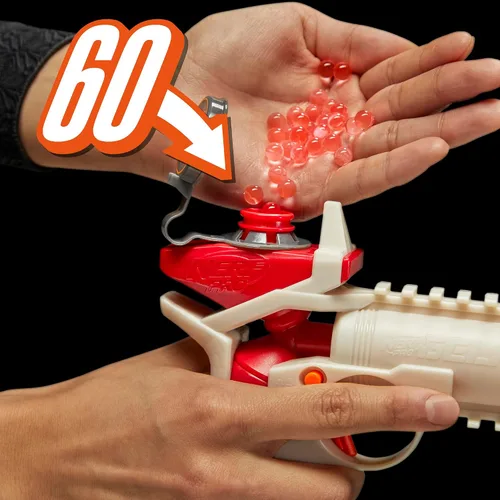 Vista 3 de Nerf Pro Gelfire Versus Pack Incluye 2 pistolas, 4,000 rondas Gelfire, capacidad de 60 rondas, activación T-Pull, 2 gafas de protección, regalos