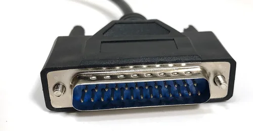 Vista 4 de Micro Conectores, Inc. 6 pies DB9 hembra a DB25 Macho a cable de módem (M02 – 116)