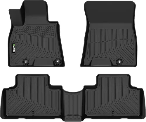 Vista 23 de Floor Mats & Cargo Liner for Jeep Grand Cherokee L 2021-2026 6-Seats Apto para consola central, con alfombrilla de respaldo, ajuste personalizado