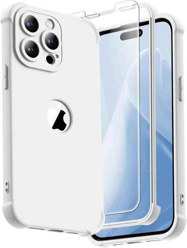 Vista 141 de ORETECH Funda para iPhone 11, con [2 protectores de pantalla de vidrio templado] [prueba de caídas de grado militar de 10 pies]