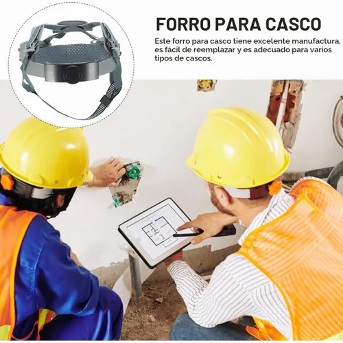 Vista 9 de Housoutil - Accesorios para casco de repuesto ajustable con perilla cómoda para casco de protección universal de 8.66 x 8.26 x 5.90 pulgadas