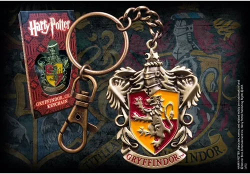 Vista 2 de The Noble Collection Gryffindor Crest Llavero