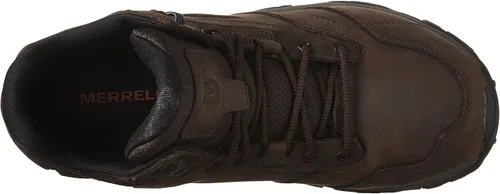 Vista 5 de Merrell Botas de senderismo impermeables Moab Adventure Mid para hombre, Marrón, 1 UK