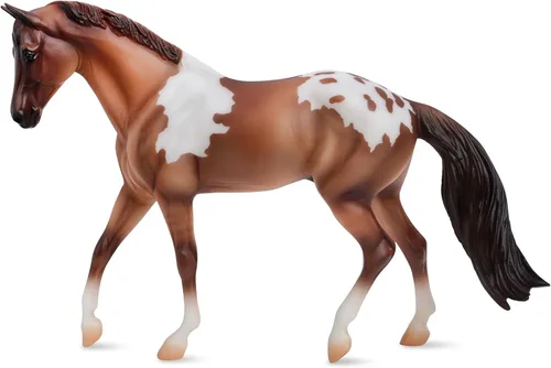 Vista 12 de Caballitos Breyer serie Freedom Blue Roan Brabant Juguete de caballo 9.75" x 7" Escala 1:12 Modelo #1052