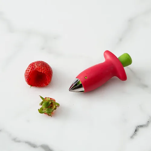 Vista 6 de Chef'n StemGem - Cazadora de fresas, 3.5 pulgadas, rojo/verde