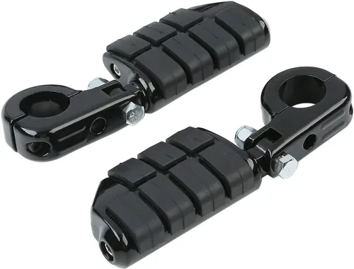 Vista 7 de Green-L Estriberas universales para motocicleta de 1 1/4 pulgadas con abrazadera P para Harley Sportster Softail Dyna Touring Road King Street Glide
