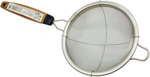 Vista 5 de JapanBargain 2459 Colador de té de malla fina con asa de acero inoxidable pequeño tamiz para bebidas, cócteles, café y matcha, paquete de 2