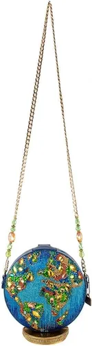 Vista 7 de Mary Frances Going Global - Bolso cruzado con cuentas, multicolor, Multi