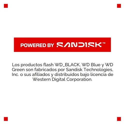 Vista 3 de WD_BLACK SN850X 1TB NVMe SSD - M.2 2280, velocidades de lectura de hasta 7,300 MB/s, velocidades de escritura de hasta 6,300 MB/s, expansión