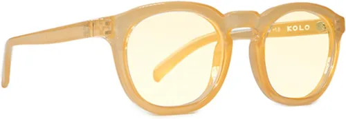 Vista 2 de Kolo Webster - Lentes de bloqueo de luz azul, para hombres y mujeres, UV400 Dark Tortoise