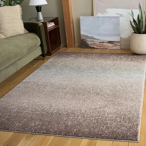 Vista 10 de SAFAVIEH Madison Collection - Alfombra de pasillo, 2 pies 3 pulgadas x 8 pies, color fucsia y azul marino, diseño de rayas bohemio, no desprende