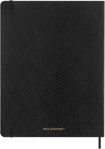 Vista 2 de Moleskine Limited Edition Notebook Vegea, Extra Large, Plain, Black Boa, Soft Cover (7.5 x 10)