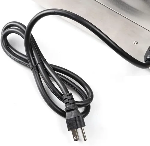Vista 6 de Máquina de gofres belga de doble cabeza comercial giratoria de doble alerón para desayunar, cocina antiadherente, resistente, para restaurante, mini