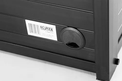 Vista 8 de Caja de aserrín/mesa auxiliar ECOFLEX Litter Loo., Espresso Negro