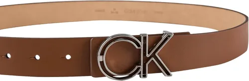 Vista 3 de Calvin Klein Cinturón de hebilla con logotipo grabado casual para hombre