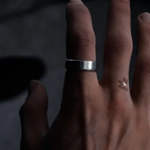 Vista 6 de Stainless Steel Decorative Rings for Men and Women