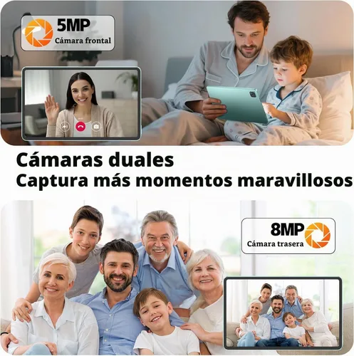 Vista 5 de Tablet Android de 11 pulgadas, 20 GB de RAM 128 GB ROM 1 TB de expansión, procesador T606 de 8 núcleos, pantalla táctil FHD de 1920 x 1200, Widevine