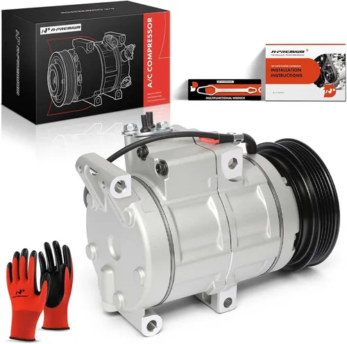 Vista 11 de A-Premium Compresor de aire acondicionado con embrague compatible con Mazda 3 2.0L 2010-2013, 3 Sport 2.0L 2010-2013, con compresor HCC-HS18N, 5