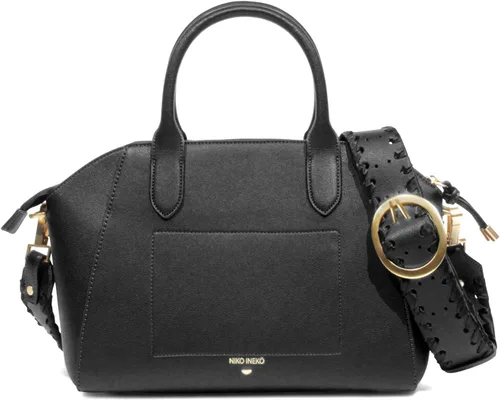 Vista 3 de Bolso de hombro Bowler para mujer Kitty Snout Hardware