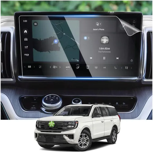 Vista 17 de Ruiya Protector de pantalla para Chevy Colorado/(2015 ~ 2022) GMC Canyon (2015 ~ 2020) GMC Yukon y Chevy Suburban/Tahoe de 8 pulgadas, vidrio