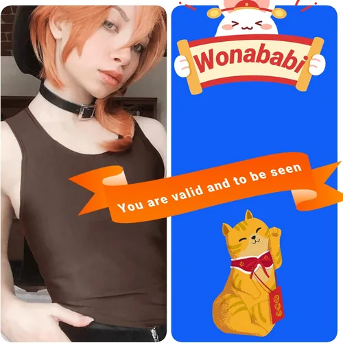 Vista 3 de Wonababi Carpeta para el pecho, carpeta trans ultra plana sin mangas FTM para ginecomastia compresión, camisas de compresión