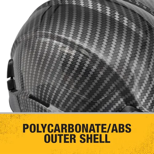 Vista 3 de DEWALT DPG22 Slate Tipo II Clase E Casco de seguridad de trinquete de 4 puntos (paquete de 12)