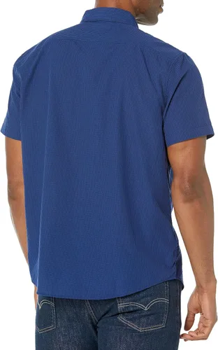 Vista 2 de Original Penguin Camisa de Seersucker de manga corta WVN para hombre