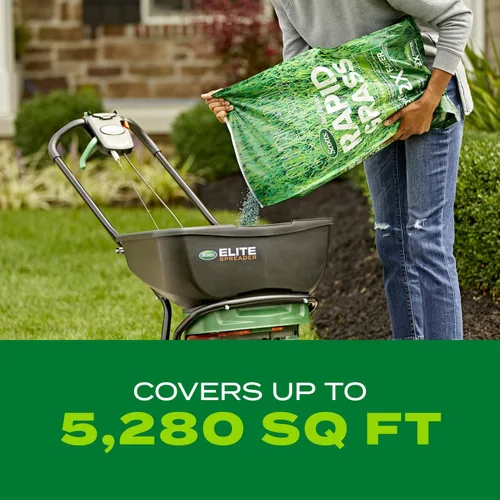 Vista 9 de Scotts Turf Builder Rapid Grass - Mezcla de festuca alta, 16 libras.