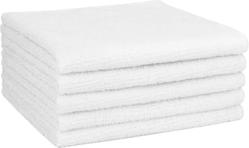 Vista 50 de AIDEA - Paño de limpieza de microfibra, 10 unidades, toallas de microfibra negras, 12 x 12 pulgadas Microfiber Towels for Cars, Wash Cloths, Lint