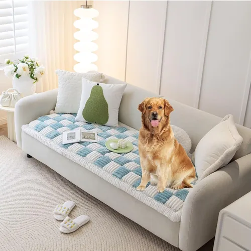 Vista 10 de Funda protectora de sofá para perros, fundas de sofá para perros, cojín de sofá para perros, lavable, alfombrilla para mascotas, fundas de sofá