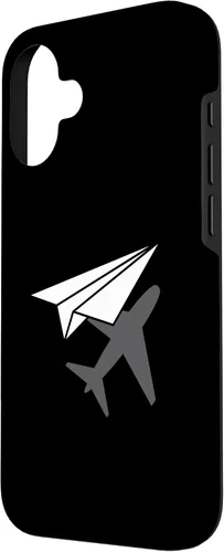 Vista 2 de iPhone 16 Paper Airplane - Papel Airplane Maker Paper Crafting Lover Case