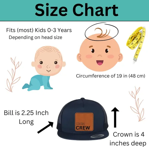 Vista 2 de Sombrero personalizado para bebé, sombreros de bebé personalizados para niños pequeños, sombrero de camionero personalizado para niños, gorra