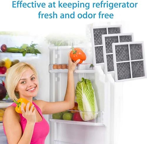 Vista 7 de Reemplazo del filtro de aire para refrigerador LG LT120F Kenmore Elite 469918 con LT120F LFX31925ST LFX31925SW LFX31925SW LFX31925SB LFX25991ST
