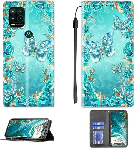 Vista 236 de jioeuinly ATT Motivate 2 - Funda compatible con ATT Motivate 2, funda con soporte abatible y cierre magnético DJS
