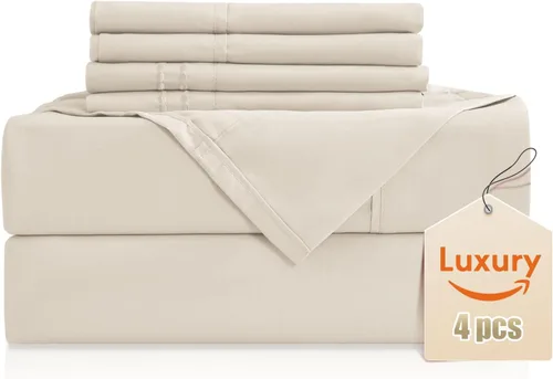 Vista 59 de CozySmile Juego de Sábanas Suaves como Seda Twin XL - Sábanas de Microfibra Transpirable Refrescante de Lujo de 3 Piezas, Bolsillo Profundo de 16