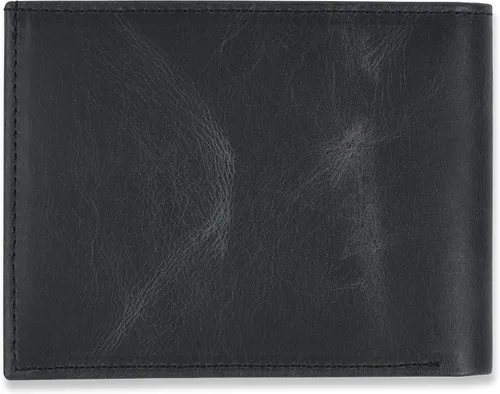 Vista 2 de TORO - Cartera de piel con bloqueo RFID para hombre, Antracita, Cartera Rfid