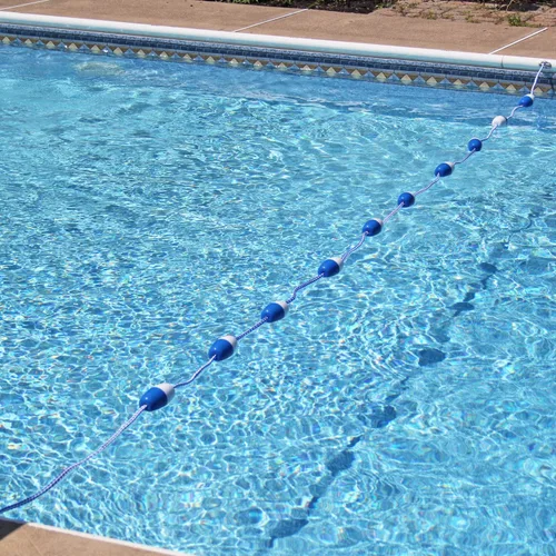 Vista 2 de JED Pool Tools 90-860-16 Kit de cuerda y flotador para piscina, 16 pies