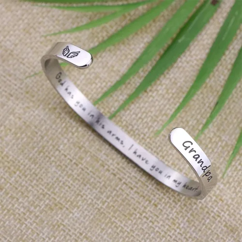 Vista 4 de Joycuff - Pulsera conmemorativa de recuerdo para mujer