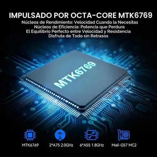 Vista 5 de Tableta, tabletas Android 15 de 10.1 pulgadas con Octa-Core, 16 GB de RAM + 64 GB ROM 512 GB TF Tabletas compatibles con GMS, batería de 7000 mAh