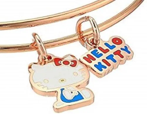 Vista 2 de Alex and Ani Hello Kitty - Pulsera con diseño de Hello Kitty