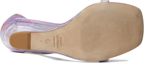 Vista 3 de Stuart Weitzman Cuña Nudistlucite 85 para mujer