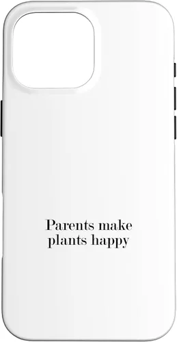 Vista 19 de iPhone XR Parents make plants happy Case