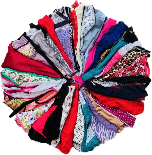 Vista 3 de Morvia Paquete de variedad de bragas para mujer, tanga, hipster, hilo dental, surtido ropa interior multicolor