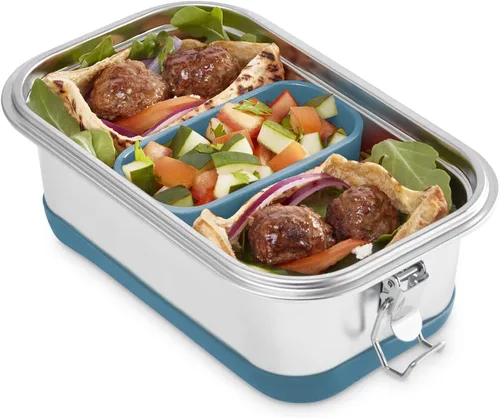 Vista 7 de DASH The Fit Cook x Lonchera de acero inoxidable