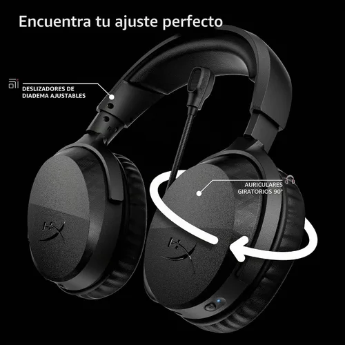 Vista 8 de HyperX Cloud Stinger 3 - Auriculares inalámbricos para juegos para Xbox, HyperX Signature Comfort, diadema ajustable, inalámbricos, color negro