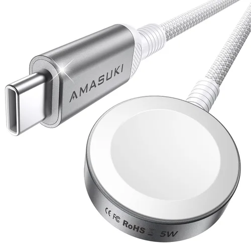 Vista 8 de Nuevo Actualizado para Cargador de Reloj USB Cargador Magnético iWatch Cargador Portátil de Carga Rápida Compatible con Watch Ultra2 Ultra/Serie