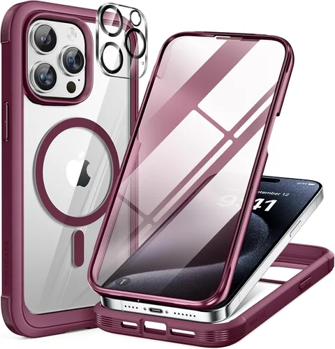 Vista 58 de Miracase - Funda para iPhone SE de 3ª/2ª generación 2022 2020 de cuerpo completo con protector de pantalla de vidrio integrado, resistente